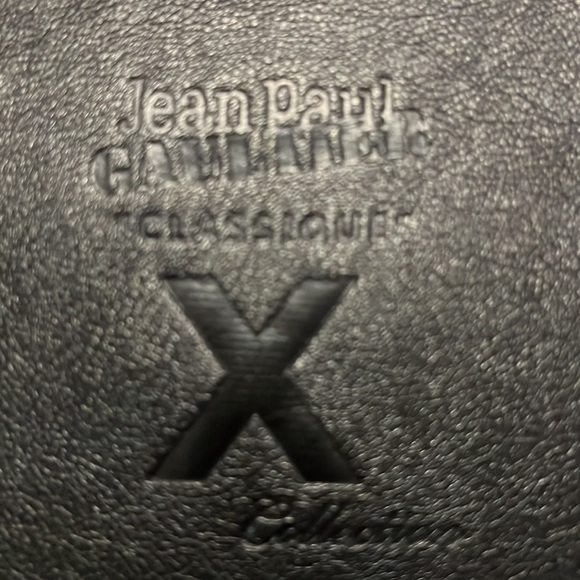 Gaultier Clutch in Black Leather - Picture 4 of 4